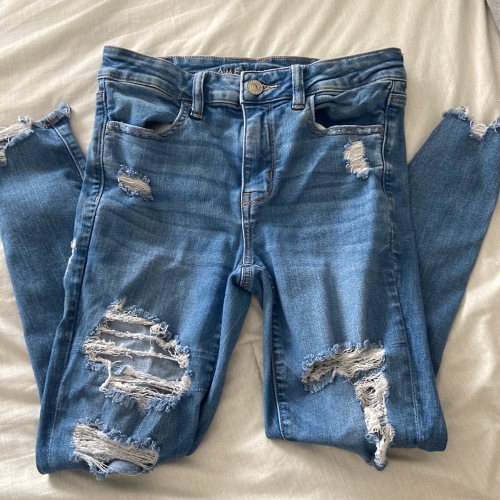 American eagle hi-rise jegging